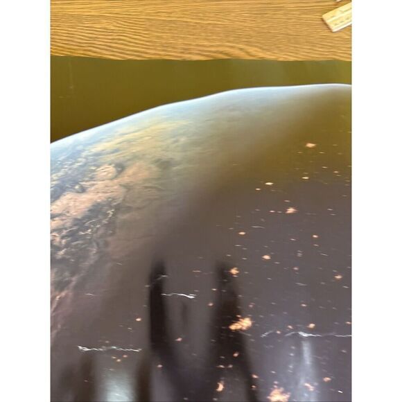 1997 Nightfall Sunset in the Rockies Poster - Simulated Science Astronomy - Picture 13 of 14